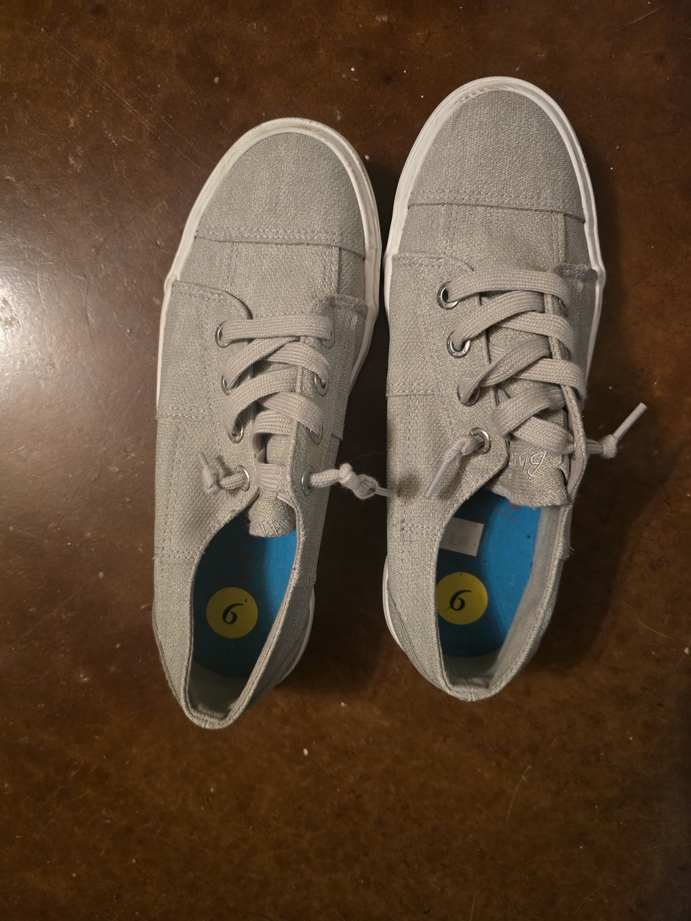Blowfish Canvas Sneakers in Light Gray